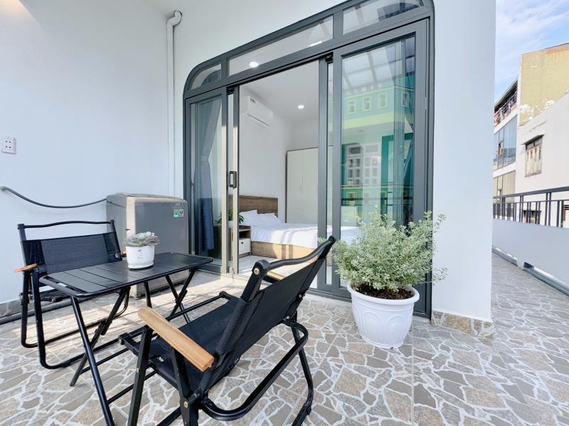 🌎💥Căn hộ ban công sân vườn 1pn 51m2 full nt giáp q1