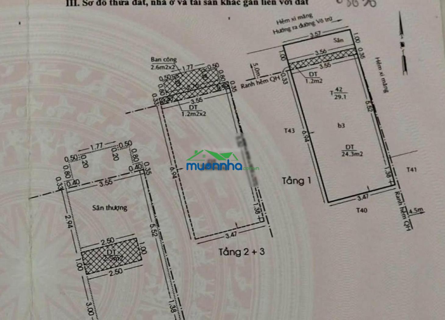 Bán nhà 4 tầng, căn góc hẻm xe hơi đường võ trứ p9 q8, shr vuông đẹp, hoàn công, chỉ 6,48 tỷ (tl) - 3
