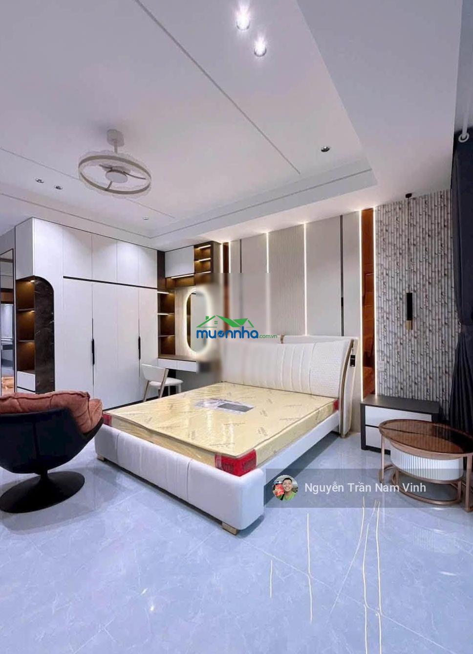 Bán nhà đường số lâm văn bền 68m2 ngang 5m nhà 3 tầng 4 phòng ngủ full nội thất mới chỉ 9 tỷ nhỉnh