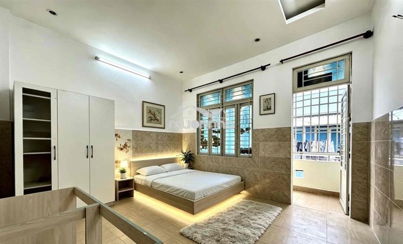 Mới xây ngay huflit - ngã tư bảy hiền cửa sổ / ban công từ 4tr3