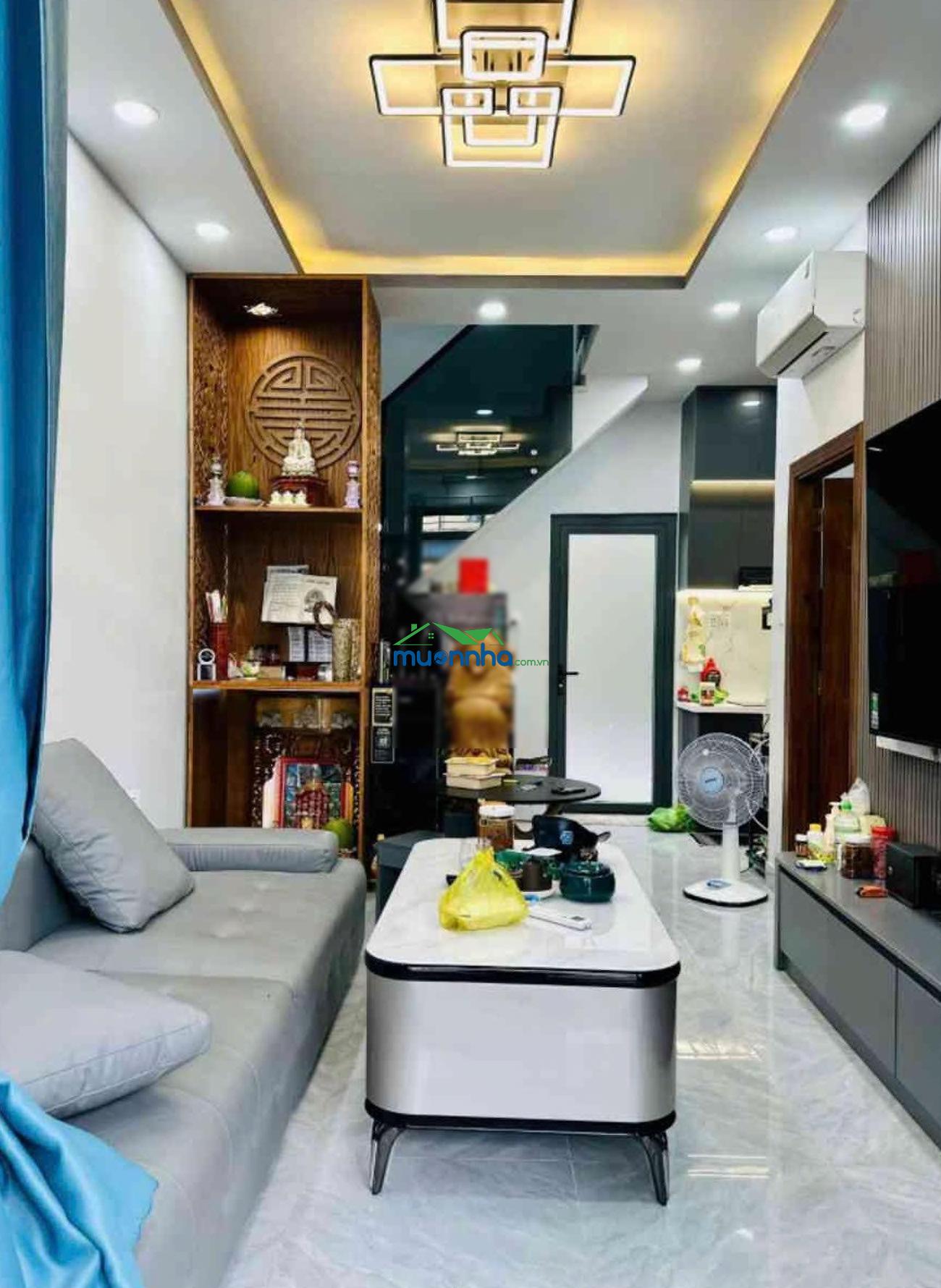 Bán nhà hẻm xe hơi 6m, ngang hiếm 6x13m, ô tô đậu trong nhà, ngay chợ lý phục man q7, chỉ 5.7 tỷ - 4