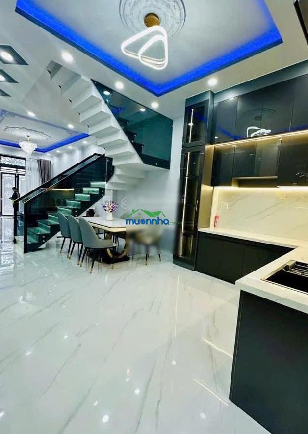 Bán nhà hẻm xe hơi - dt 4x26m - 2 tầng 4 phòng ngủ - ngay chợ lý phục man q7 - chỉ 6.4 tỷ - 3