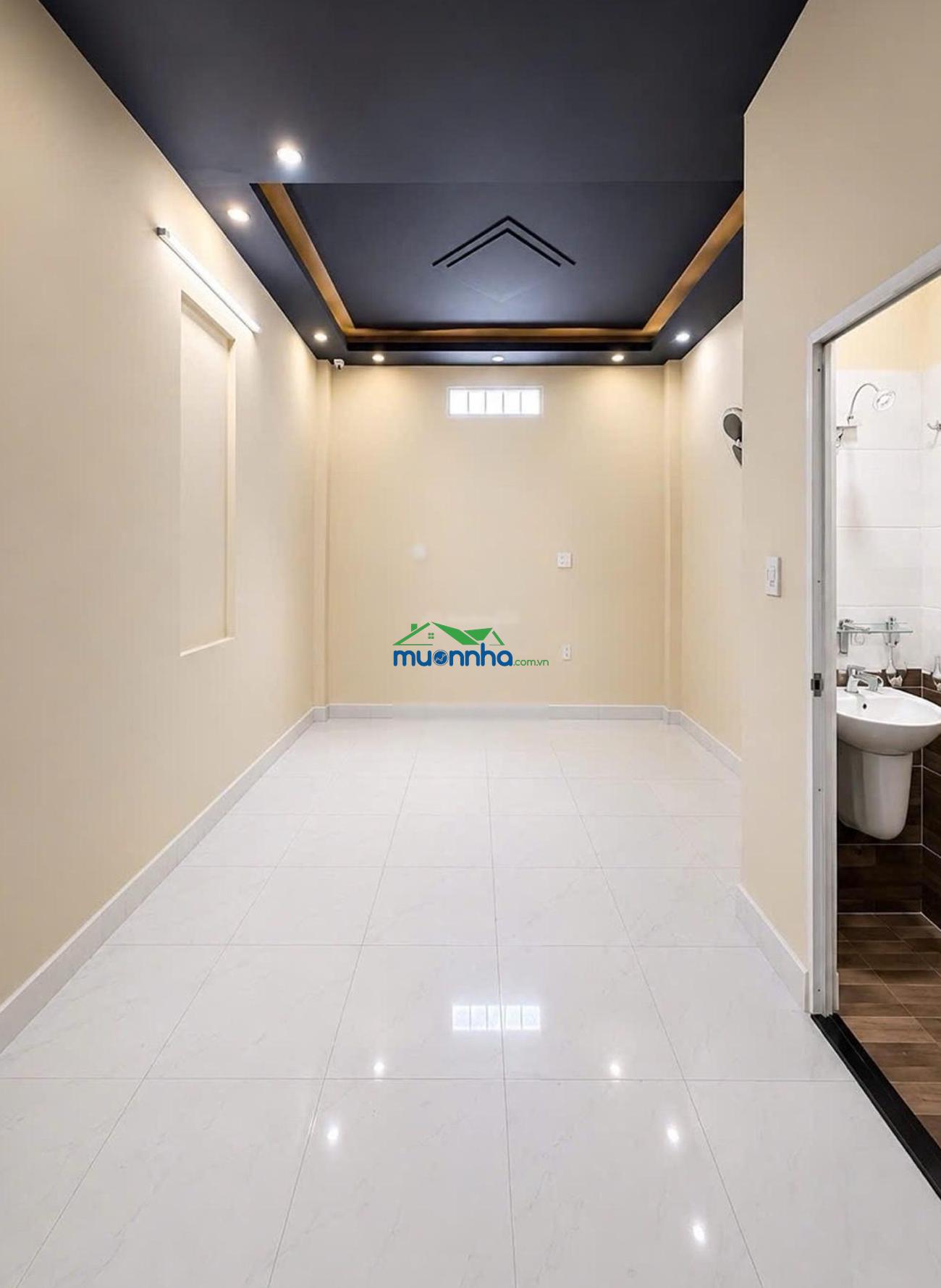 Sát mặt tiền - phan văn trị - nhà 3 tầng - dt 58m2 (4,2x14m) - phường bình lợi trung