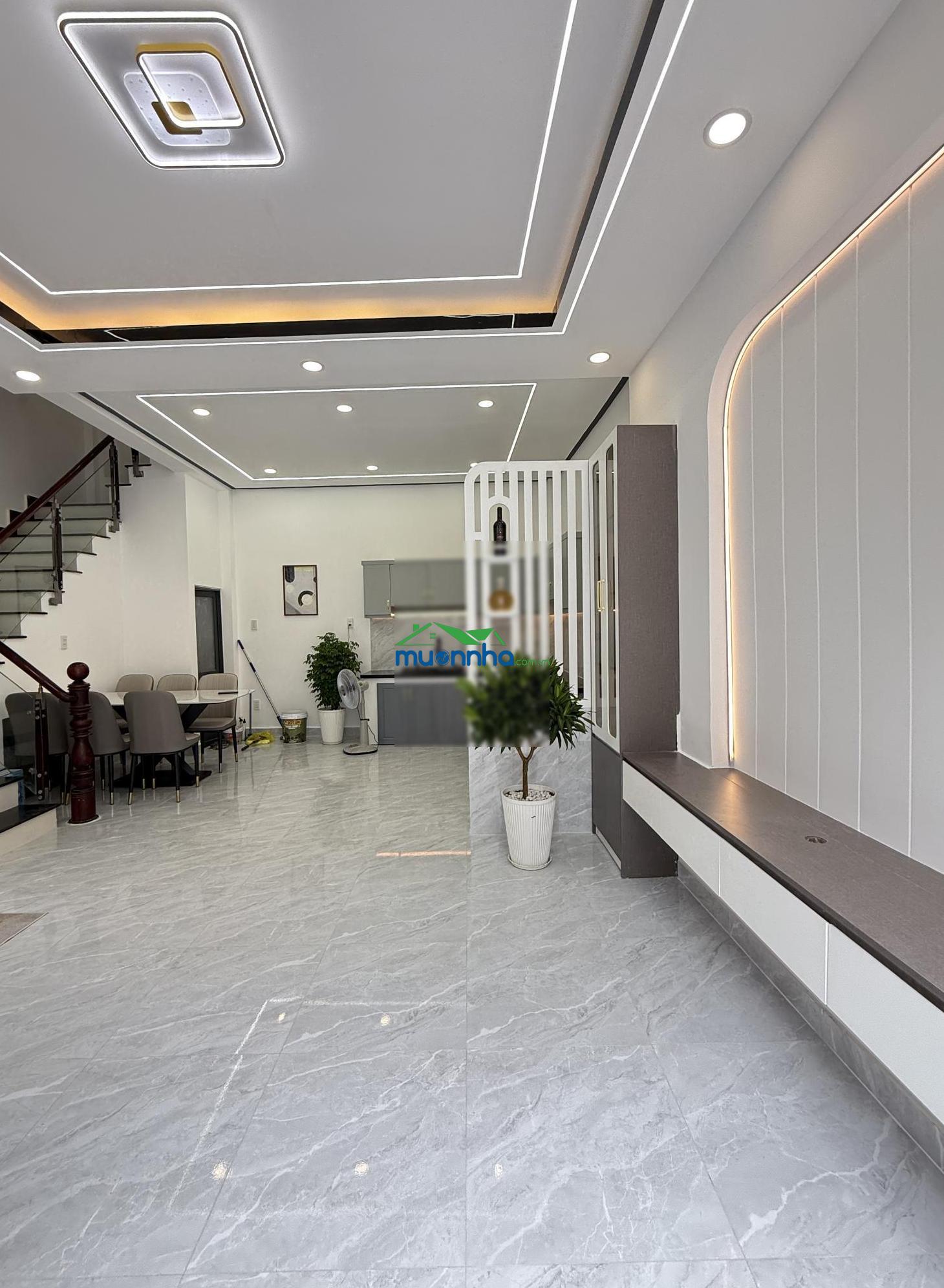 Nhà ngang 6m cực kỳ hiếm có - đường xe hơi thông - chỉ đầu 5t - giáp gò vấp - 3