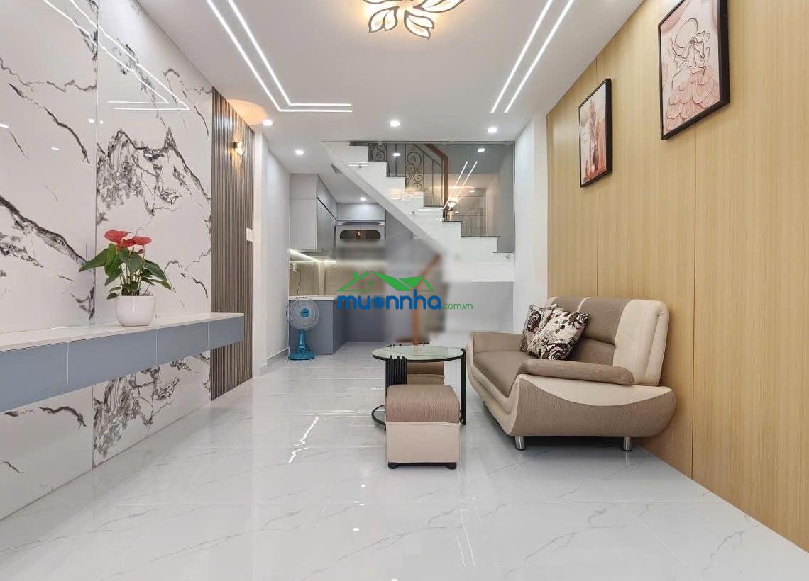 Chỉ 3.79 tỷ nhà mới đẹp, cách mặt tiền phú thọ hòa vài chục mét - mua là dọn vào ở - 2