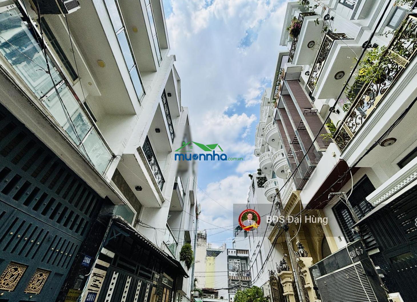 Nhà ngon khu đồng bộ 5 tầng ngay emart phan huy ích, 4x15, gara ô tô, nội thất sẵn, chỉ 6.x tỷ tl