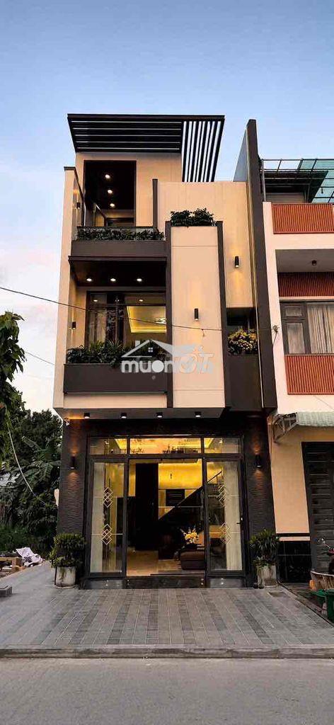 Nhà 1 trệt 2 lầu thiết kế hiện đại hoàn công