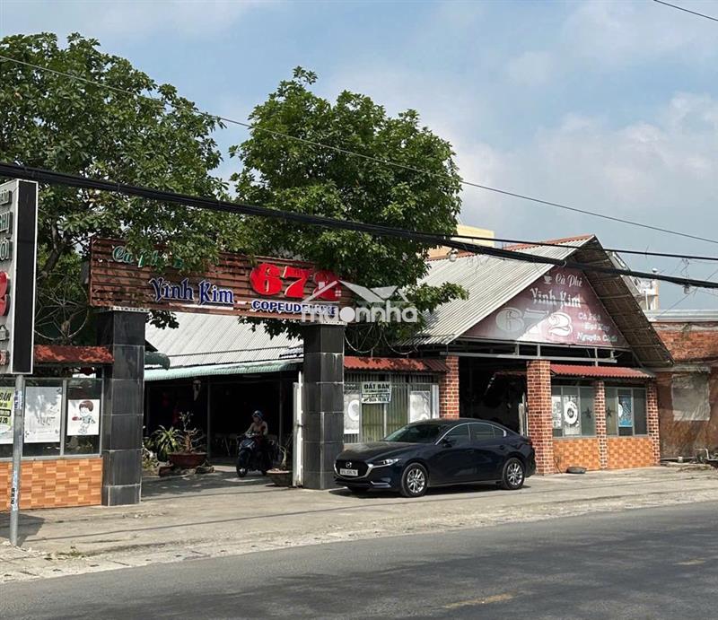 Bán đất mt tỉnh lộ 876 gần chợ đầu mối vĩnh kim (31x91),hiện đang kd