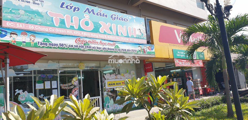 Chính chủ cho thuê ch green town block a - 49m2/1pn, có nt, giá 6tr - 4