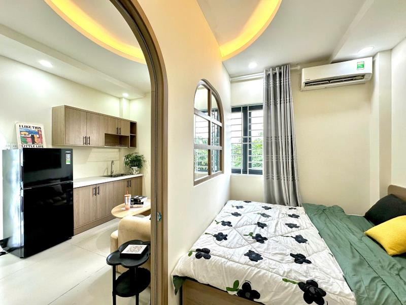 Cho thuê 1pn luxury full nội thất nguyễn xí bình thạnh - 3