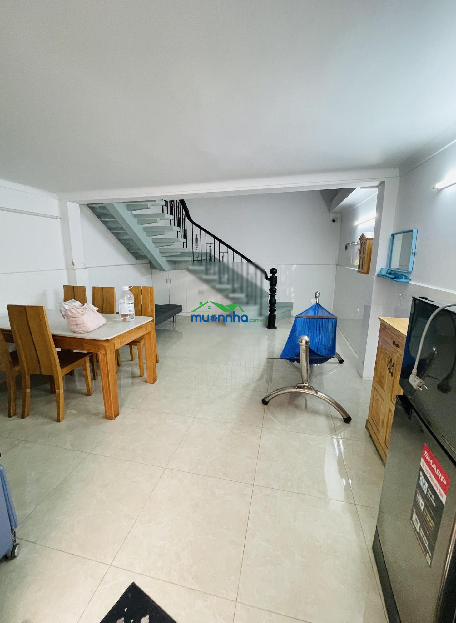 Hẻm 193 điên biên phủ bên hong đại học hồng bàng, hẻm xe tải 1 căn, dt: 4.3x10m 3 tầng sân thượng - 3