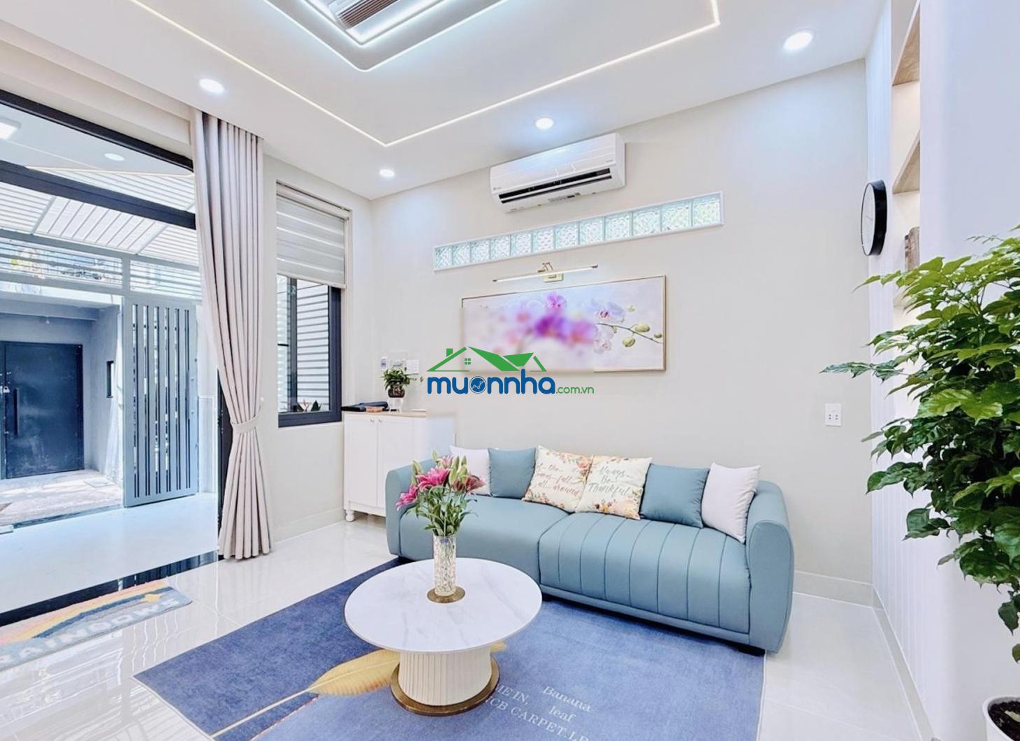 Hạ 350tr - cô giang - phan đình phùng - phan xích long 4 tầng sân thượng - 5pn - 10m ra mặt tiền - 4