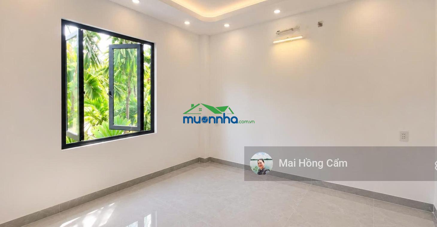 Bán nhà mới q12 1 trệt 2 lầu sân thượng 4pn 5wc giá 4.8 tỷ (tl)