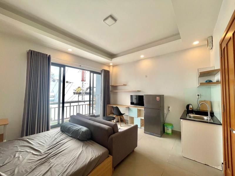Căn hộ thiết kế hiện đại • cửa sổ lớn • 52m² • cù lao, phú nhuận • gần phan xích long, lê văn sỹ, bệnh viện hoàn mỹ