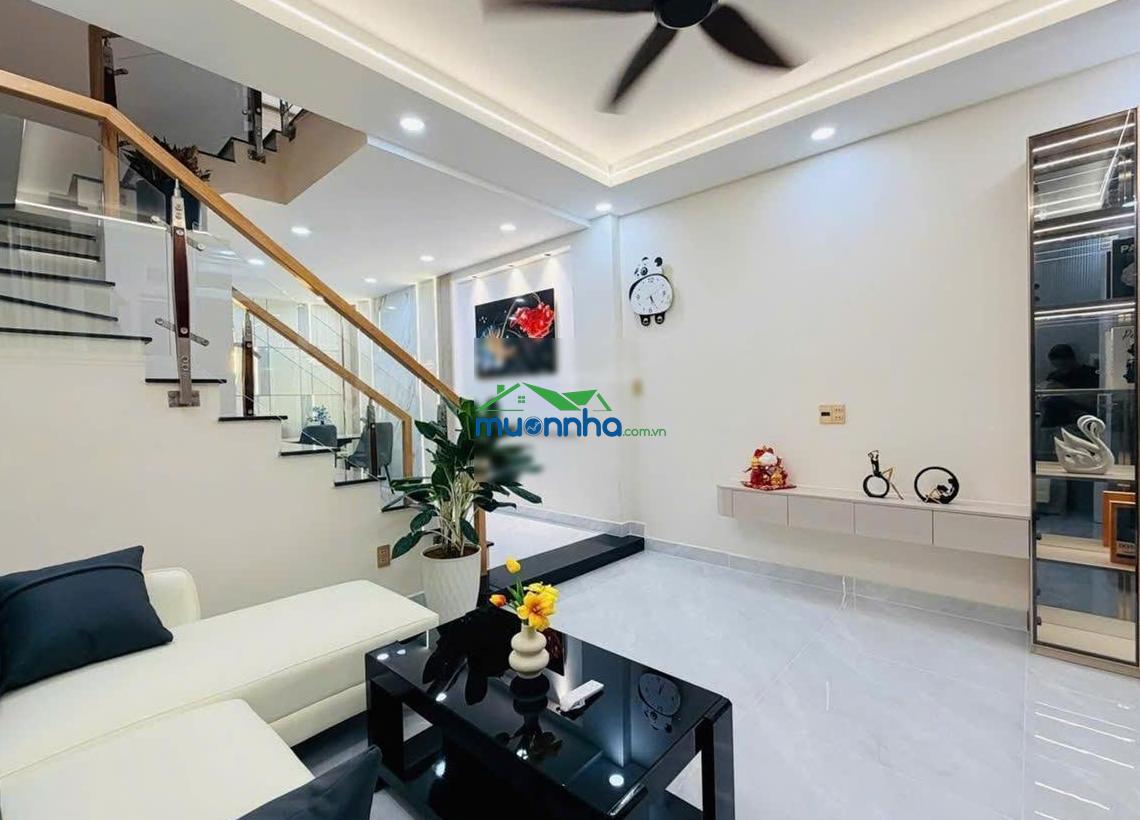 Nhà đẹp gò vấp - 50m2 chỉ nhỉnh 5 tỷ - sát mt nguyễn văn lượng - tiện đến bình thạnh & phú nhuận - 2