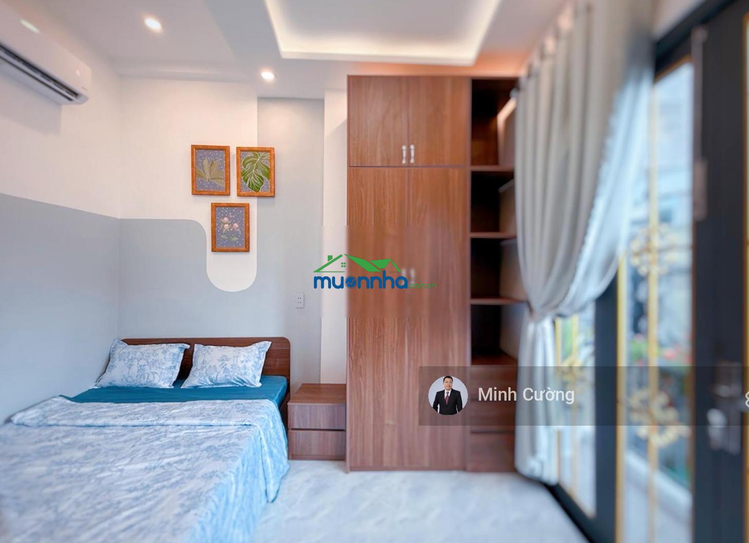 Siêu phẩm nơ trang long, 53m2 ngang 7.1m, hxh 5m gần mặt tiền, 2 tầng btct 6pn, chỉ 9.3tỷ tl - 4