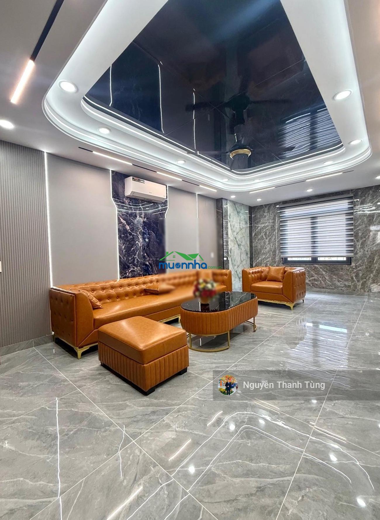 Siêu phẩm 5 tầng có thang máy tân chánh hiệp 13, quận 12, dt 100m2, ngang 5m hiếm, nội thất cao cấp - 2