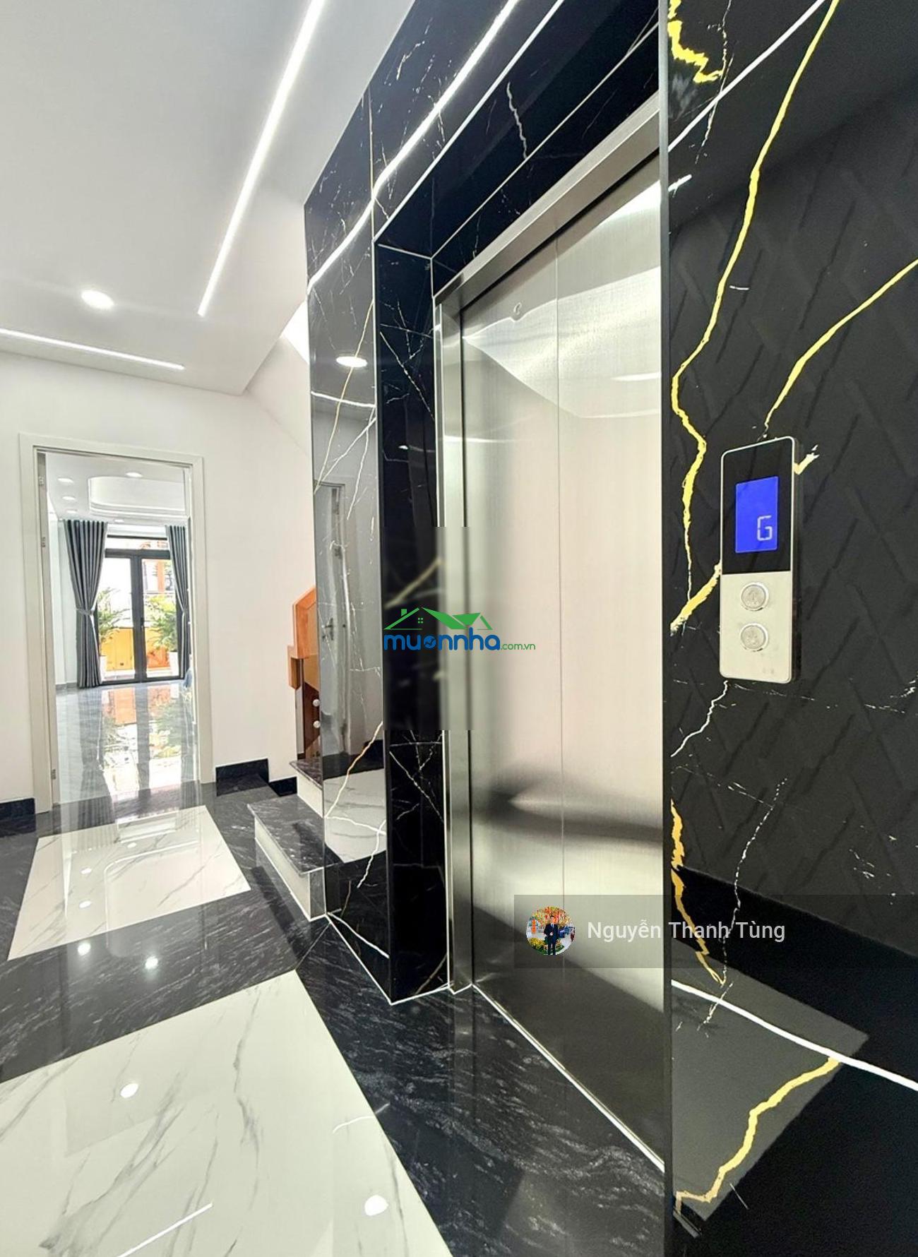 Siêu phẩm 5 tầng có thang máy tân chánh hiệp 13, quận 12, dt 100m2, ngang 5m hiếm, nội thất cao cấp - 3