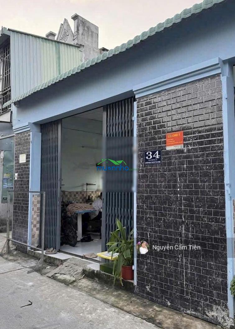 Bán dãy trọ tân hiệp hóc môn 109m2: kiot+5p đường song hành, sổ riêng, giá 1 tỷ 4, xây kiên cố! - 3