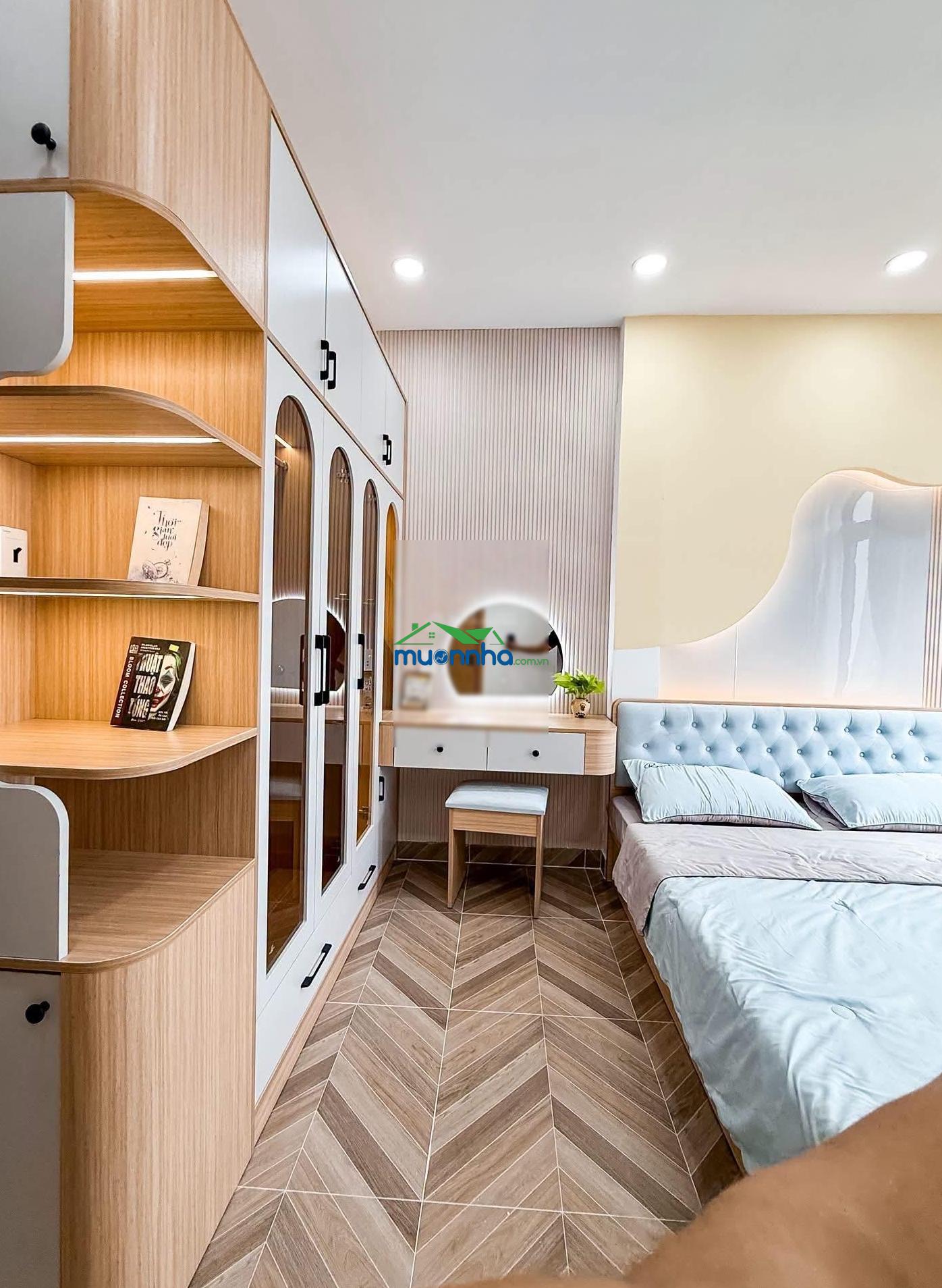 Nhà mới 60m2 3 tầng có sân thượng 6.8 tỷ - 2