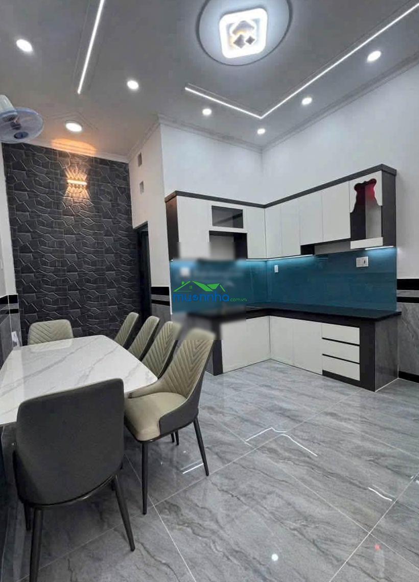 Nhà chính chủ cần bán, nhà 1 lầu, bán kính 15m mặt tiền đường và chợ, sổ cn 52m - 3