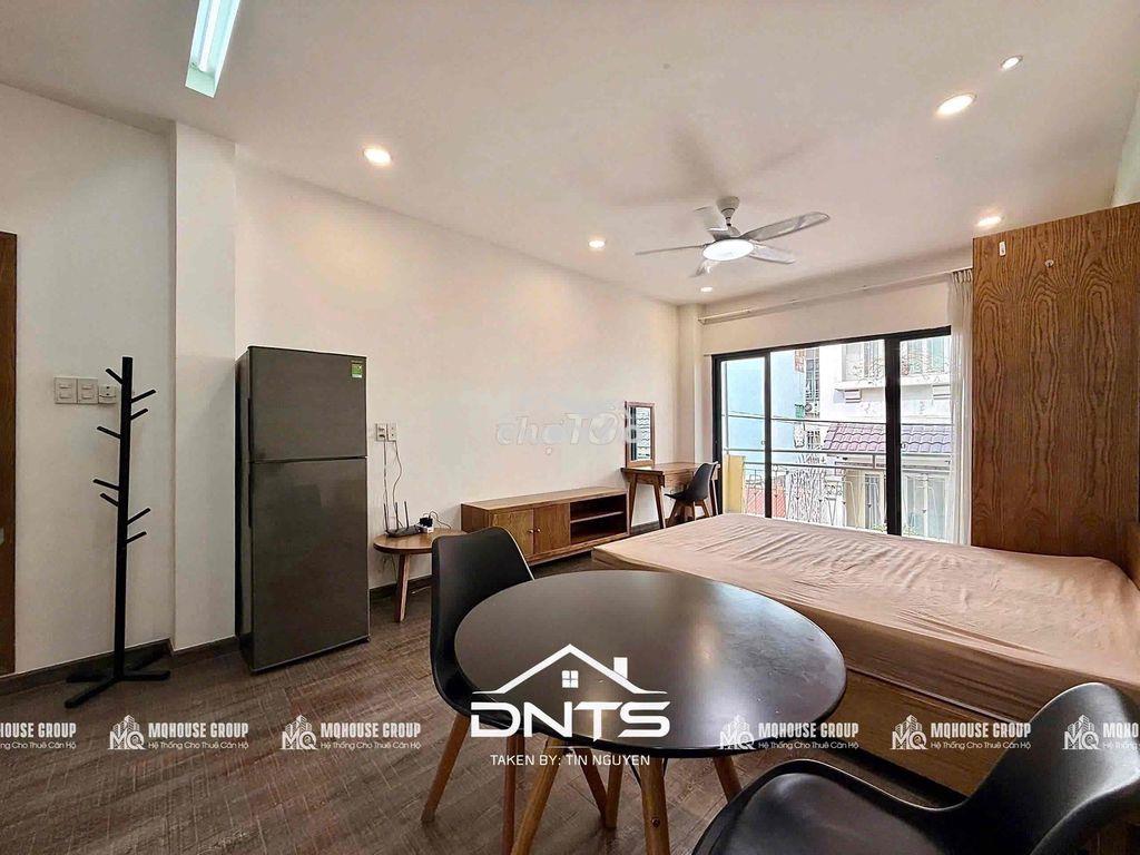 Studio balcony 45m2 đầy đủ nội thất gần limtower, công viên lê văn tám - 4