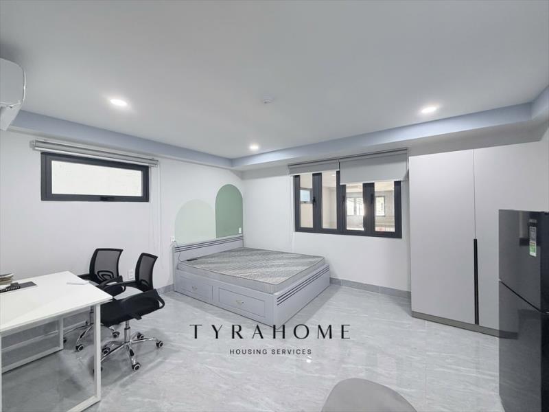 🎉 Căn studio mới toanh full nội thất - bùi đình tuý - gần chợ bà chiểu - hutech, uef, hồng bàng 🎉