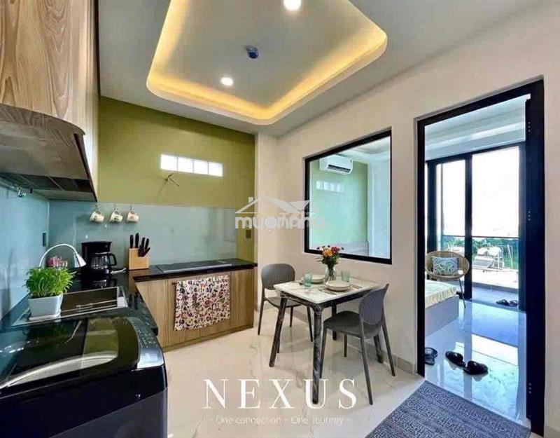 Siêu phẩm studio tách bếp + ban công + full nội thất ngay khu tên lửa