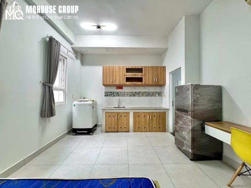 Cho thuê căn hộ studio ung văn khiêm bình thạnh gần hutech, ngoại thương, giao thông vận tải - 2