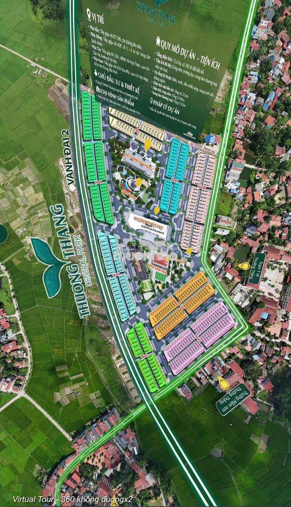 Bán lô đất đẹp tại thường thắng center park