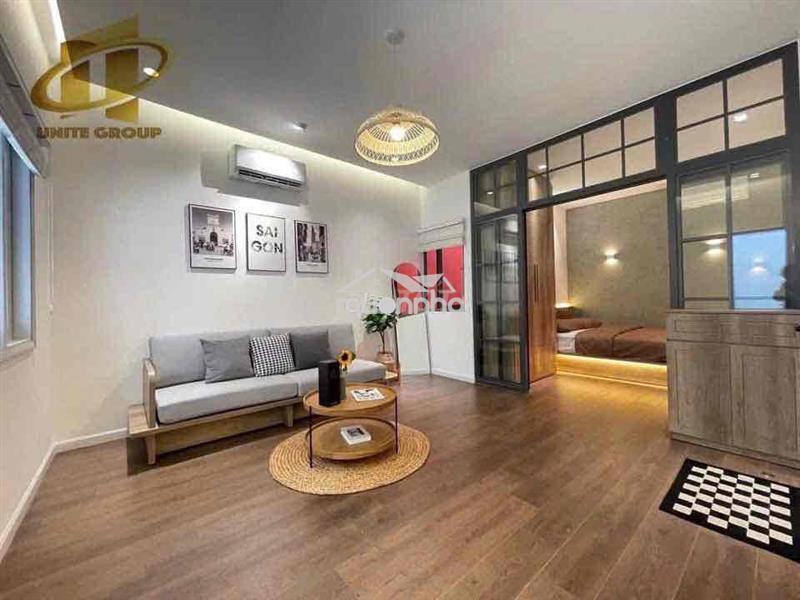 Căn hộ 1 phòng ngủ đầy đủ nội thất siêu rộng