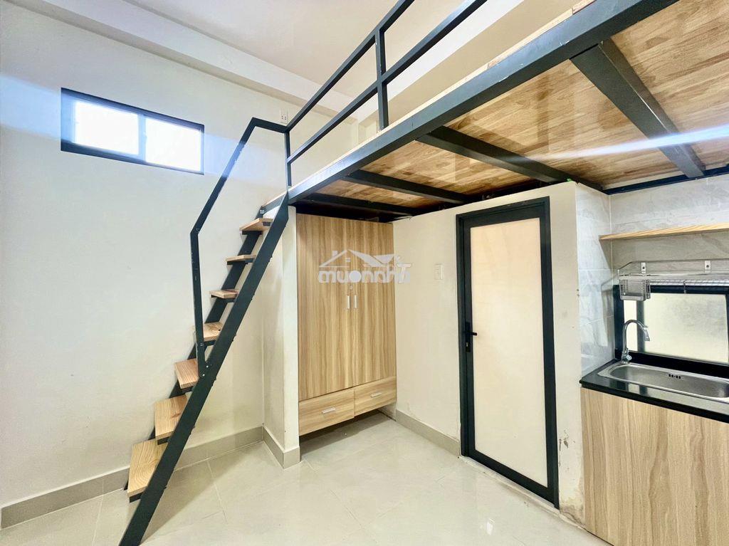 Căn hộ gác lửng full nội thất thang máy gần công viên làng hoa gò vấp - 2