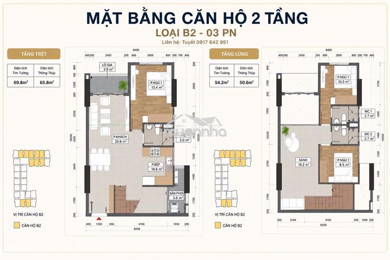 Căn hộ 3pn – 3wc 115m2 tại phú đông sky garden  nhận nhà ở ngay