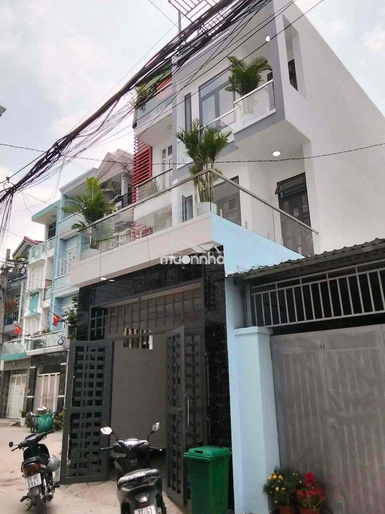 Chủ giảm 100tr! nhà tô ngọc vân q12, 3 tầng có gara ô tô, giá 6.1 tỷ
