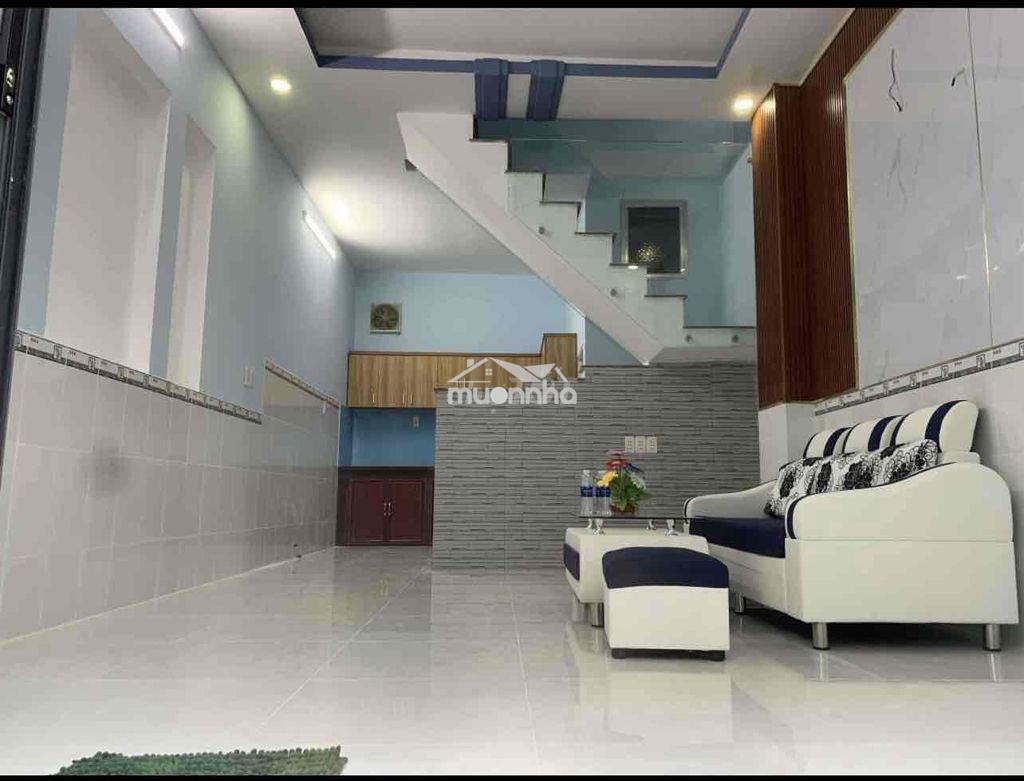 Nhà gần cầu vượt ngã tư ga q12 1 lầu 2pn hẻm xe hơi - 2