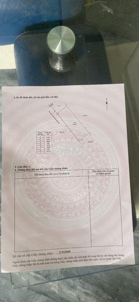 Bán đất ruộng xã bình nghị gò công đông