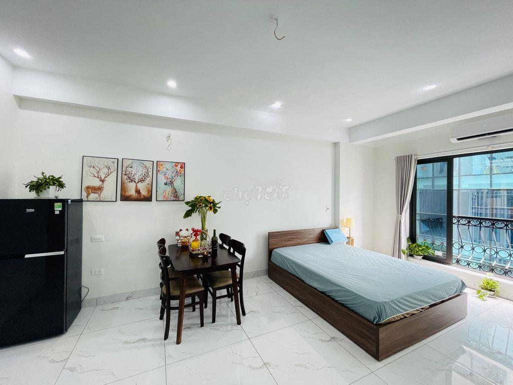 Cho thuê căn hộ studio, ban công siêu thoáng full nội thất vào ở luôn - 2