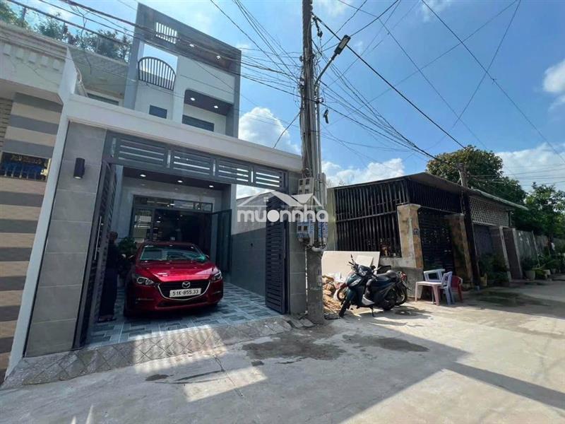 Nhà mới 1 trệt 1 lầu phú hoà thủ dầu một bd