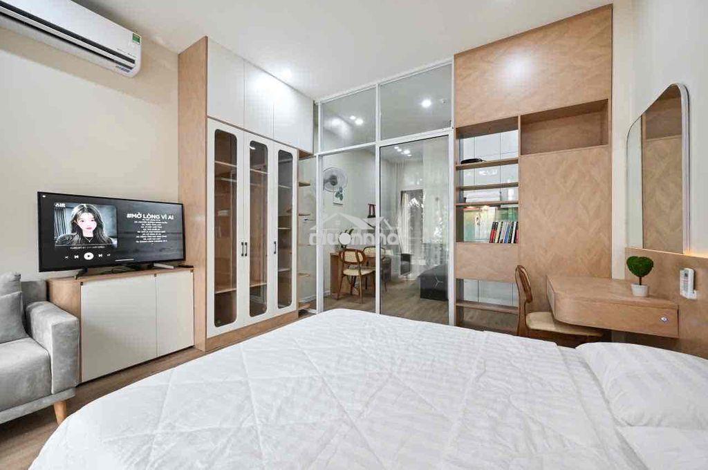 Khai trương căn hộ 1 phòng ngủ - bancol full nt - máy giặt sấy riêng - 4