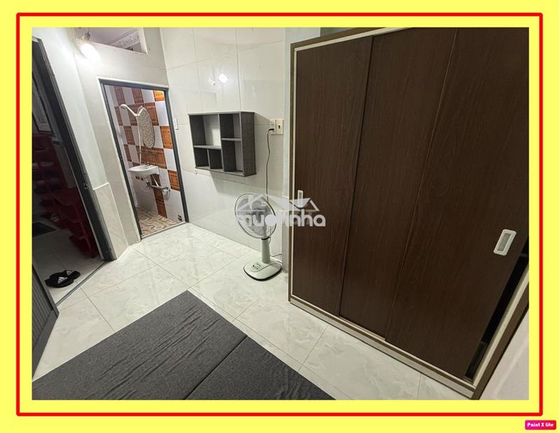 Phòng mini 1 người ở, đường nơ trang long, ngay cầu băng ky