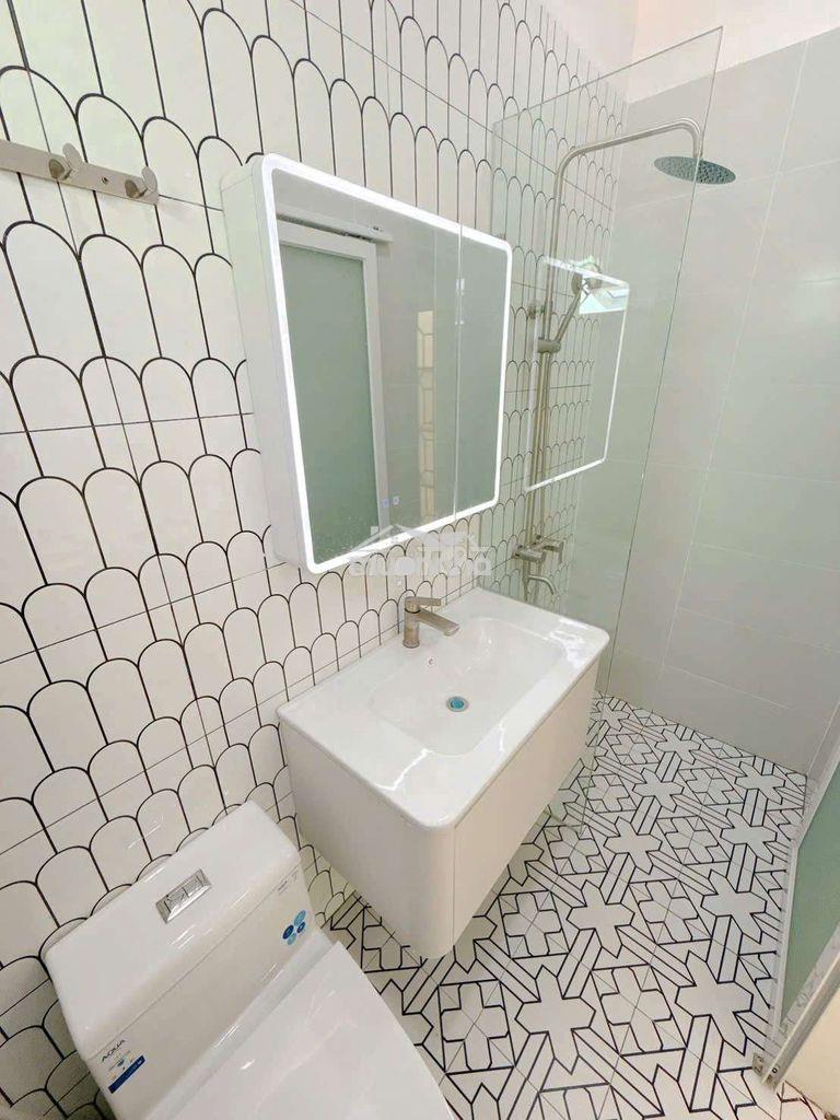 Nhà mới trệt lầu 4p ngủ phun nội thất gần khu chế xuất tân thuận  - 4