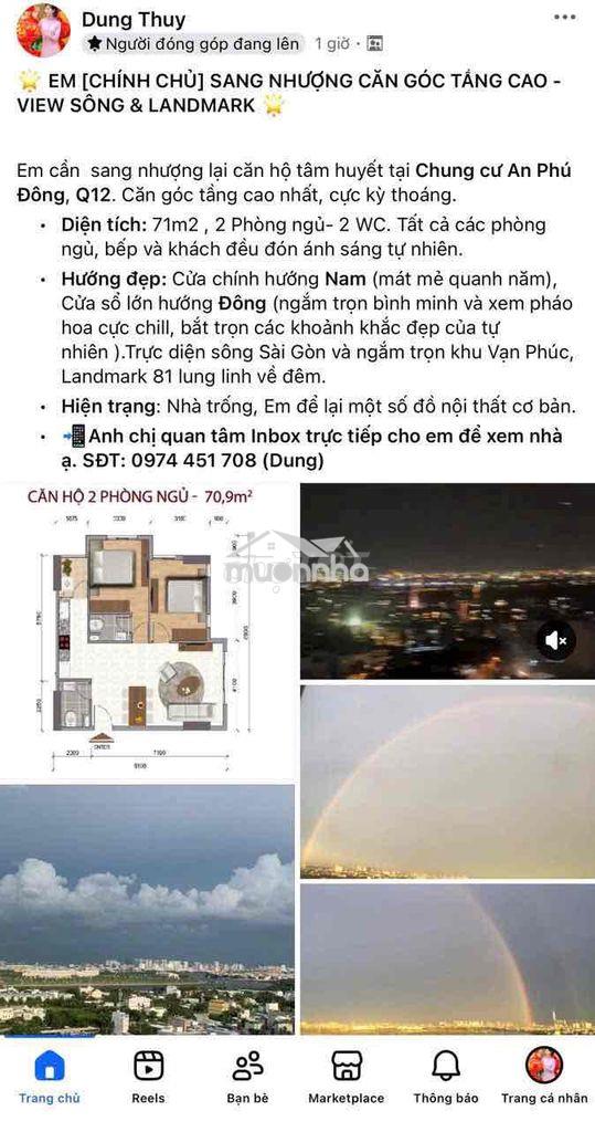 Bán căn hộ