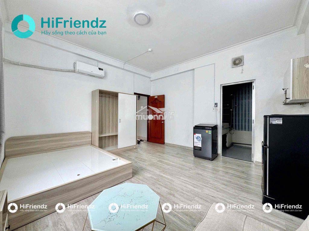 Studio cửa sổ siêu rộng thoáng gần vòng xoay lê đại hành full nội thất - 4