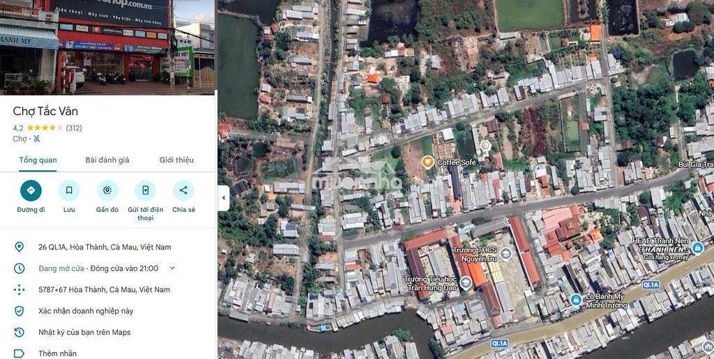 Bán đất ntts sau lưng chợ tắc vân, gần thcs nguyễn du - 3