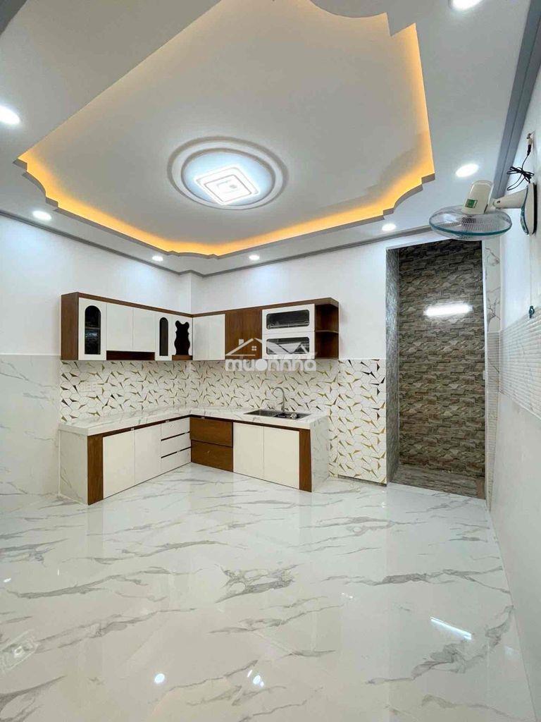 Bán gấp nhà mới đẹp - trung tâm quận 6 - dt 4,2 x 13m, 3 tầng. - 3