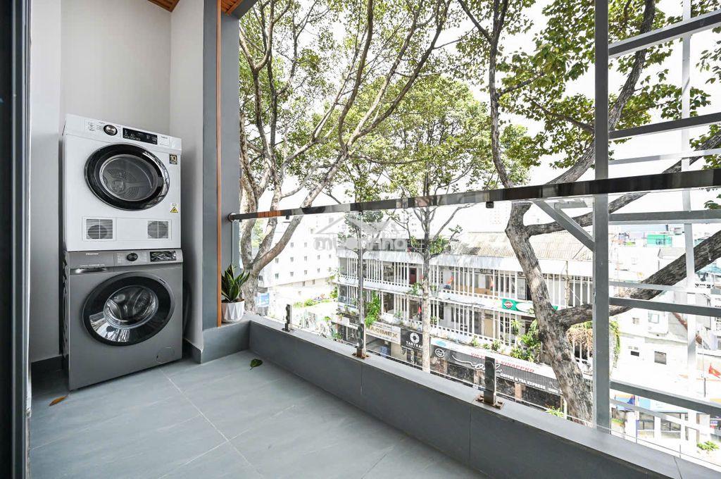Căn hộ 1pn full nội thất ban công lớn thoáng trần hưng đạo quận 5 - 2
