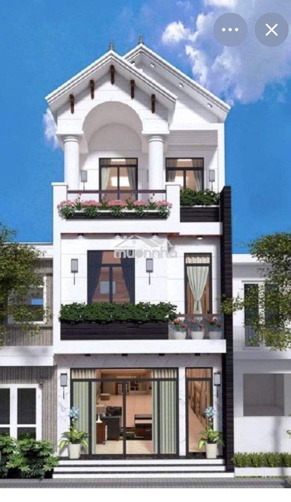 Nhà 3 lầu mới xây gra oto 5 phòng ngủ giá 22tr