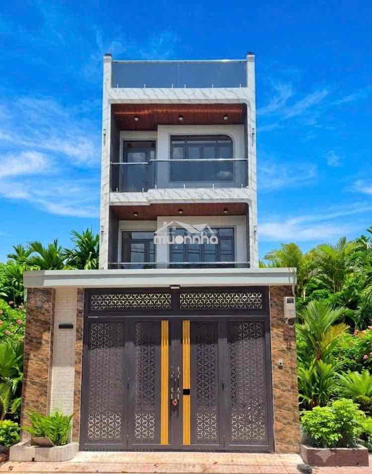 Bán nhà mặt tiền bình hòa 24 1 trệt 3 lầu