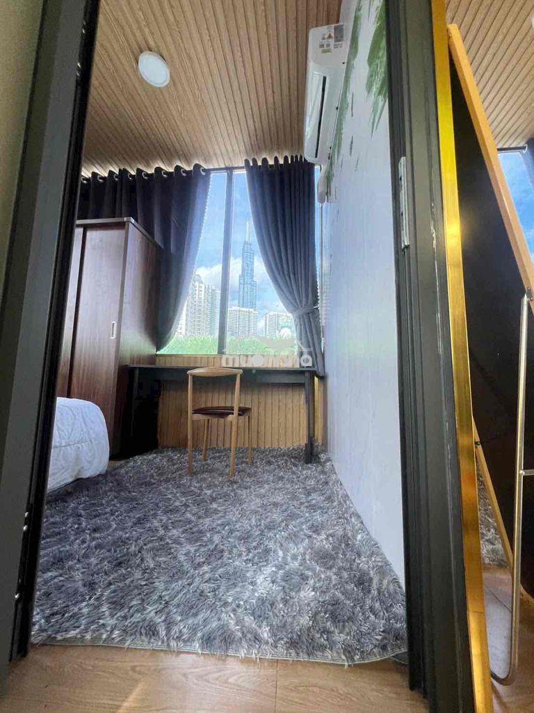 📣 📣 Cho thuê phòng penhouse 2 phòng ngủ, 2wc thang máy lầu 6 thoáng 4