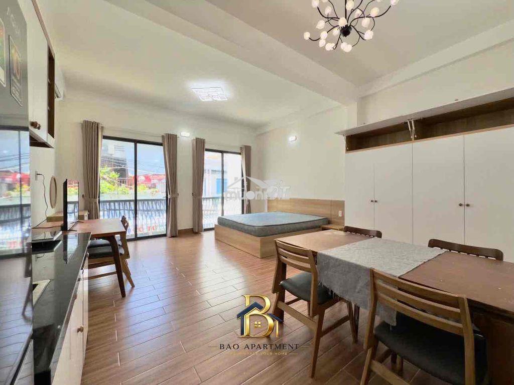 Cho thuê - studio 50m2 ban công - ngay khu vực trung tâm sầm uất - 2